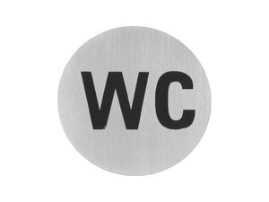 HENDI T�rschilder Toilette, mit Doppelklebeband