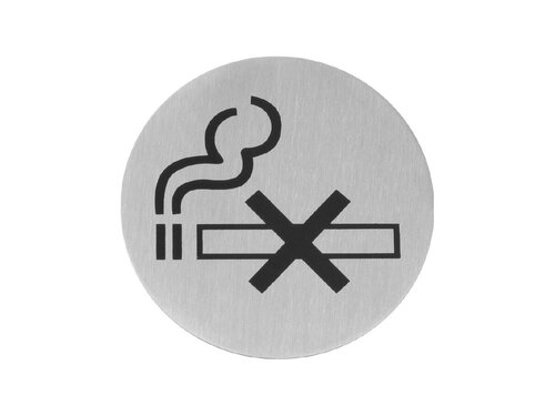 HENDI T�rschilder Rauchverbot, mit Doppelklebeband