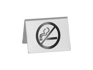 HENDI Tischschild Nicht rauchen, doppelseitig bedruckt