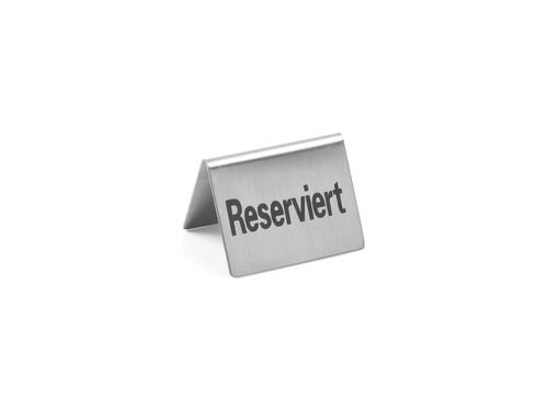 HENDI Tischschild Reserviert, 4 Stk