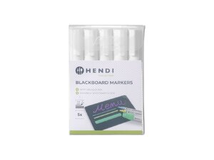 Kreidemarker Hendi, Strichstrke 2 bis 6 mm, 5 Stck, 5x...