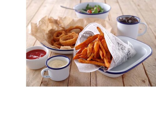 Hendi Einschlagpapier, fettdicht, Zeitungsdruck, BT 250 x 350 mm, 500 Stck