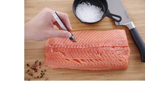 Hendi Fischgr�tenpinzette mit schr�gem Kopf, L�nge 120 mm