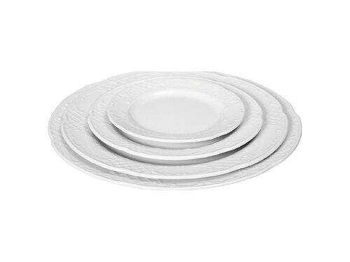 HENDI Teller mit verstrkten Kanten, flach