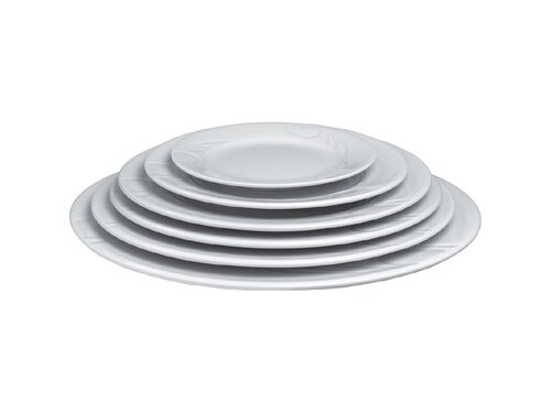 HENDI Teller mit verst�rkten Kanten, flach