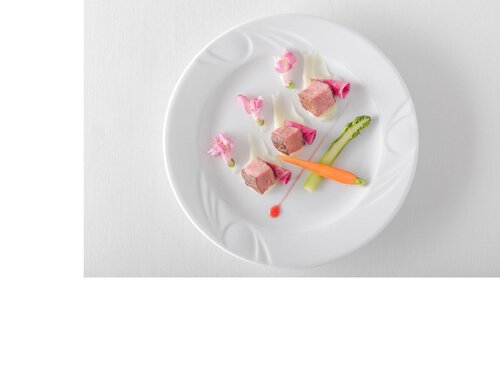 HENDI Teller mit verst�rkten Kanten, flach