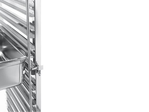 HENDI Abr�umwagen f�r 7 x GN 1/1 Tabletts/Beh�lter, BTH 90 x 616 x 892 mm