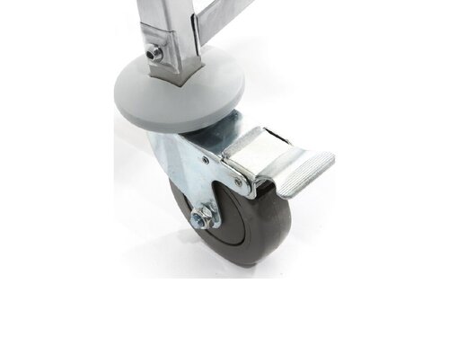 HENDI Abr�umwagen f�r 7 x GN 1/1 Tabletts/Beh�lter, BTH 90 x 616 x 892 mm