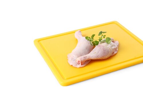 Hendi Schneidbrett, HACCP-konform, Gelb, BTH 600 x 400 x 18 mm