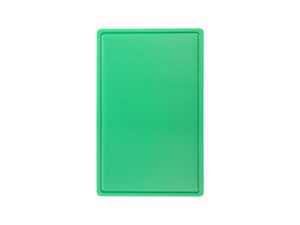 Hendi Schneidbrett mit Rille, HACCP-konform, Grn, GN 1/1