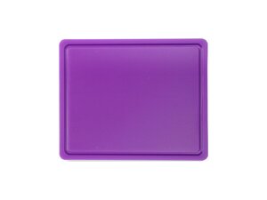 Hendi Schneidbrett mit Rille, HACCP-konform, Violett, GN 1/2
