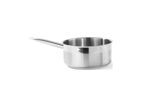 Hendi Kasserolle ohne Deckel, aus Edelstahl, 2,8 Liter, � 200 mm, H�he 90 mm
