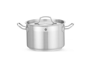 Hendi Kochtopf mittel mit Deckel, 4 Liter, aus Edelstahl,...