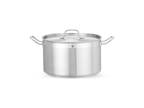 Hendi Kochtopf mittel mit Deckel, 15,1 Liter, aus Edelstahl, � 320 mm, H�he 190 mm