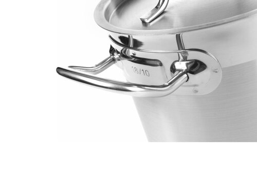 Hendi Kochtopf hoch mit Deckel, 3 Liter, aus Edelstahl,  160 mm, Hhe 150 mm