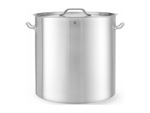 Hendi Schmortopf mit Deckel, aus Edelstahl, 98 Liter, � 500 mm, H�he 500 mm