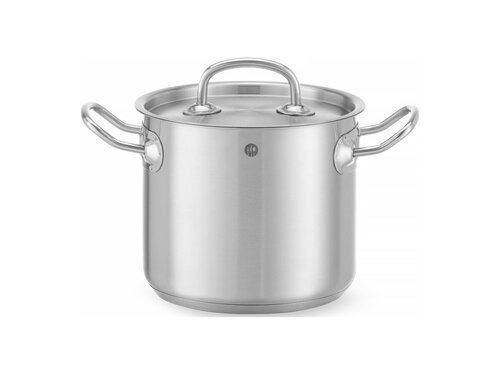 Hendi Gemse Kochtopf hoch, mit Deckel, 2,8 Liter,  160 mm, Hhe 140 mm