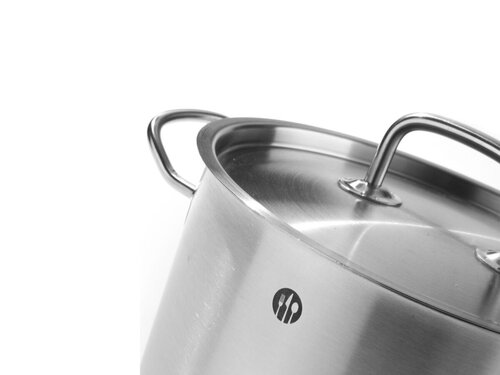 Hendi Gemse Kochtopf hoch, mit Deckel, 2,8 Liter,  160 mm, Hhe 140 mm