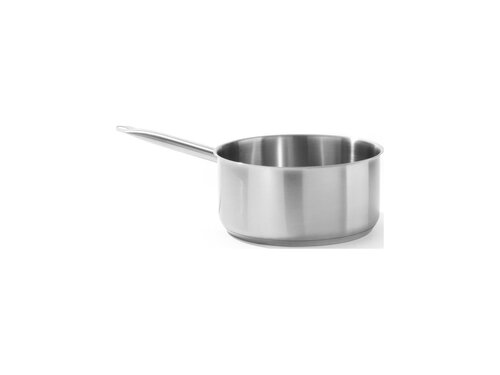 Hendi Stielkasserole aus Edelstahl, ohne Deckel, 4,9 Liter, � 240 mm, H�he 110 mm