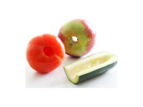 Hendi Obst- & Gem�seentkerner, Schwarz, Klingenl�nge 110 mm