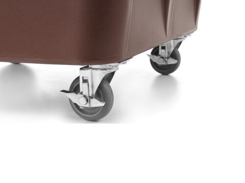 Hendi Tellerwagen, Polyethylen, 6 Stapel � 50 Teller, BTH 930 x 720 x 785 mm