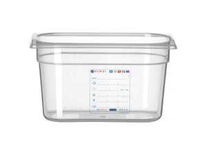 Hendi Gastronormbehlter GN 1/4, Tiefe 150 mm,...