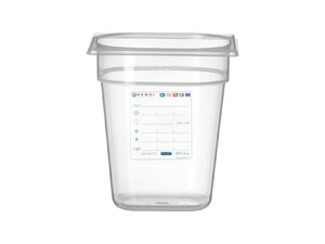 Hendi Gastronormbehlter GN 1/6, Tiefe 200 mm,...