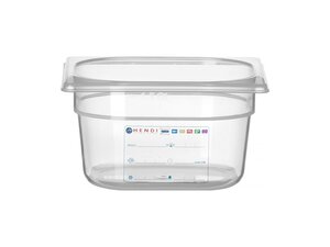 Hendi Gastronormbehlter GN 1/6, Tiefe 100 mm,...