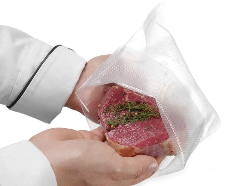 Hendi Vakuum-Kochbeutel, gepr�gt, 250 x 350 mm, 2-lagig, 100 St�ck