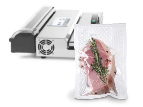 Hendi Vakuum-Kochbeutel Rolle, geprgt, 280 x 6000 mm, 2 Stck