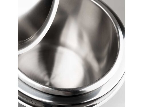 Stalgast Elektrischer Suppentopf, gerade Form, Inhalt 5,7 Liter, 0,3 kW, BTH 280 x 280 x 340 mm