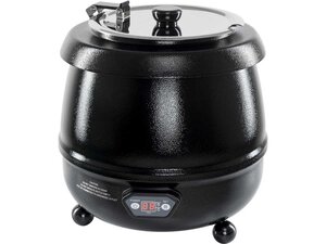 Stalgast Elektrischer Suppentopf, bauchige Form, Inhalt 9...