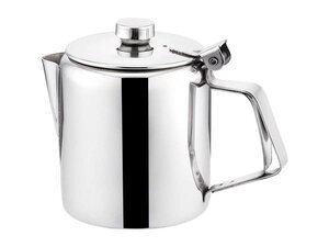 Kaffeekanne aus Edelstahl, 0,9 Liter, aus Edelstahl