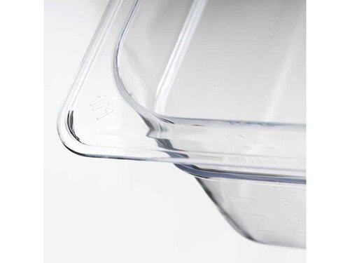Stalgast STANDARD Gastronormbeh�lter GN 1/9, Tiefe 65 mm, Polycarbonat transparent