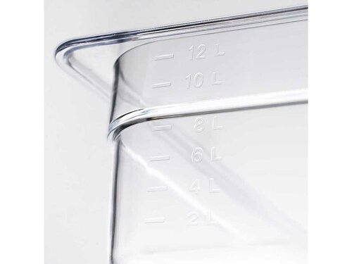 Stalgast STANDARD Gastronormbeh�lter GN 1/9, Tiefe 65 mm, Polycarbonat transparent