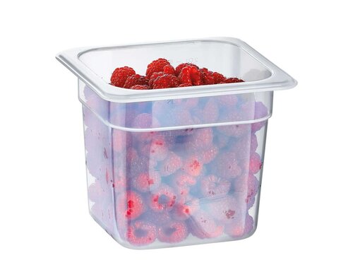 Stalgast STANDARD Gastronormbeh�lter GN 1/6, Tiefe 100 mm, Polypropylen transparent