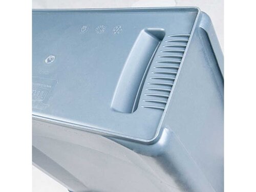 Abfallcontainer Slim 60 L, gefertigt aus hochwertigem Kunststoff, BTH 507 x 272 x 632 mm