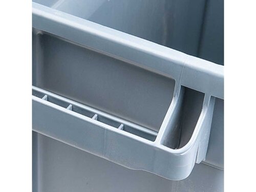 Abfallcontainer Slim 60 L, gefertigt aus hochwertigem Kunststoff, BTH 507 x 272 x 632 mm