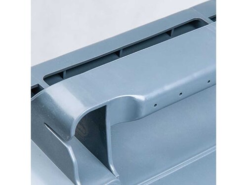 Abfallcontainer Slim 60 L, gefertigt aus hochwertigem Kunststoff, BTH 507 x 272 x 632 mm