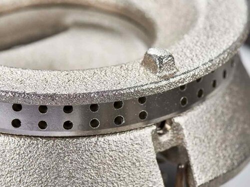 Stalgast TOP - G20 Gas-Hockerkocher, 1 Doppelkranzbrenner fr  450&ndash;500 mm, 9 kW, BTH 565 x 635 x 380 mm