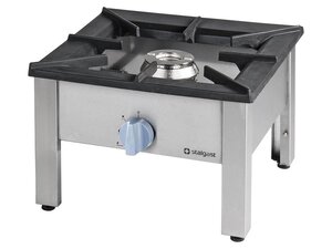 Stalgast TOP - G20 Gas-Hockerkocher, 1 Doppelkranzbrenner...
