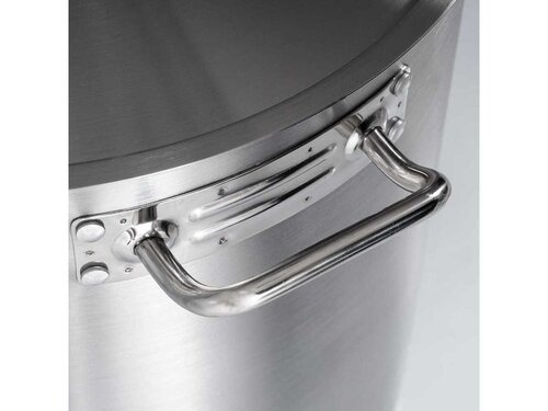 Stalgast Suppentopf seidenmatt, mit Deckel, 3,3 Liter, � 200 mm, H�he 105 mm