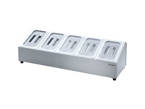 Stalgast Stnder fr Gastronormbehlter, fr 5 x GN 1/4,...