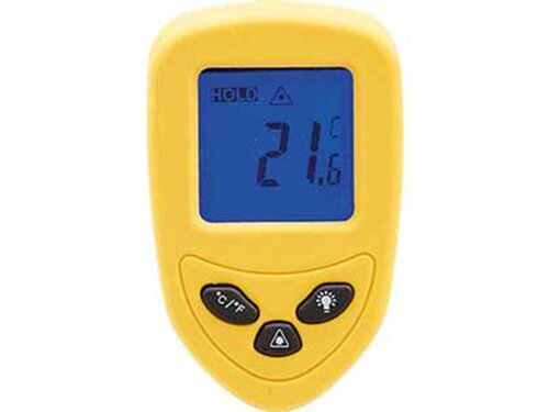 Thermometer mit Laserpointer, Temperaturbereich -50 C...