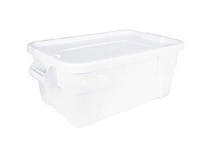 Vorratsbehlter mit Deckel, Farbe wei, Inhalt 53 Liter,...