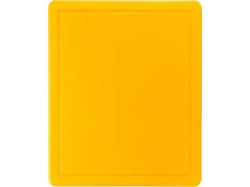 Schneidbrett, HACCP, Farbe gelb, 600 x 400 x 18 mm (BxTxH)