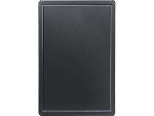 Stalgast Schneidbrett, HACCP-konform, Schwarz, BTH 600 x 400 x 18 mm