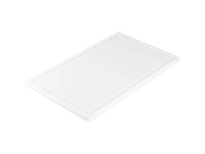 Stalgast Schneidbrett mit Saftrinne, HACCP-konform, Wei,...