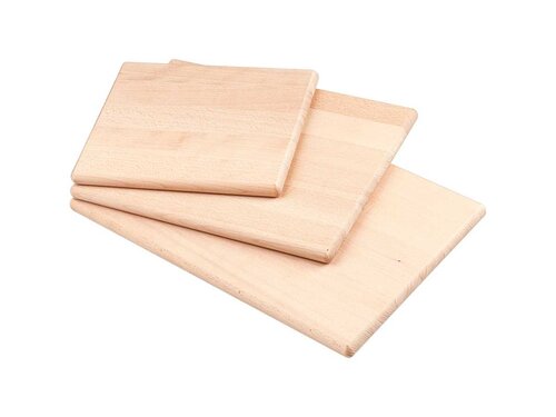 Stalgast Schneidbrett aus Buchenholz, BTH 500 x 300 x 20 mm