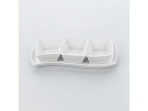 Serie Apulia F Sch�lchen-Set, Wellenform eine Platte mit...